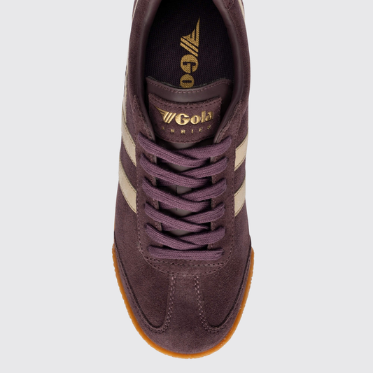 Gola Classics Harrier Trainer Mirror Burgundy