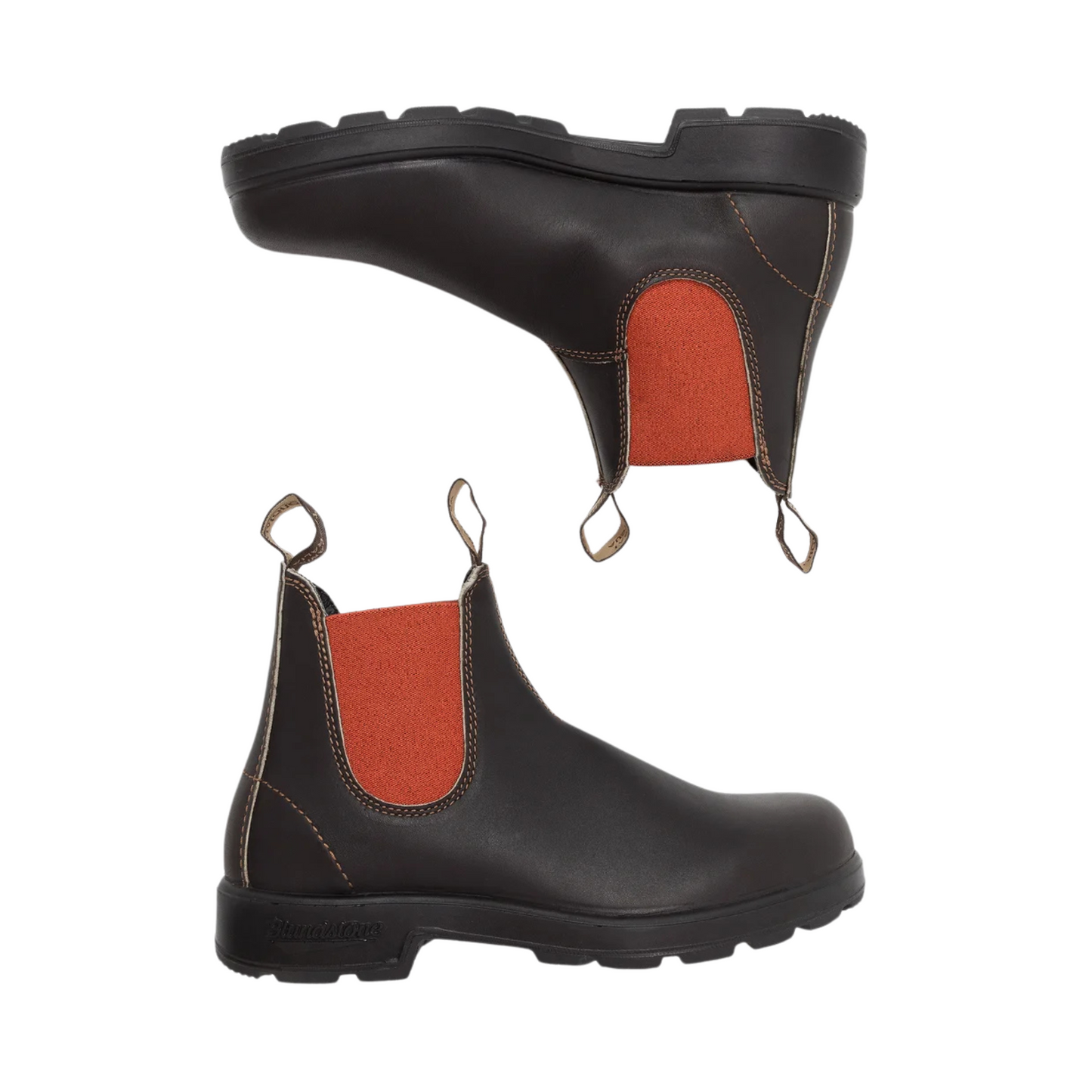 Blundstone Leather Chelsea Boot - 1918 - Brown Terracotta Orange