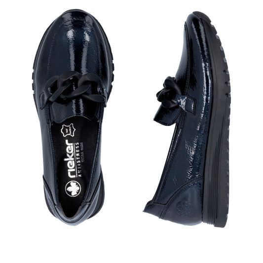 Rieker Classic Patent Loafer 49051