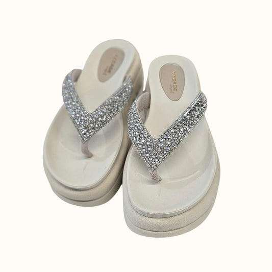 Pedago Crystal Toe Post Sandal 234455