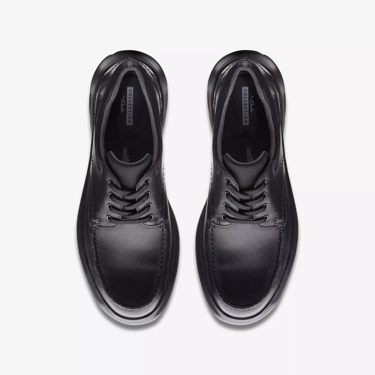 Clarks Cotrell Edge Black Leather G Fitting