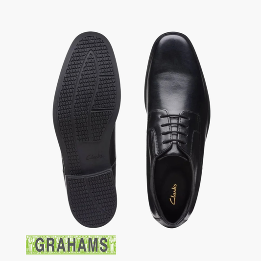 Clarks Howard Walk Leather Dress Shoe