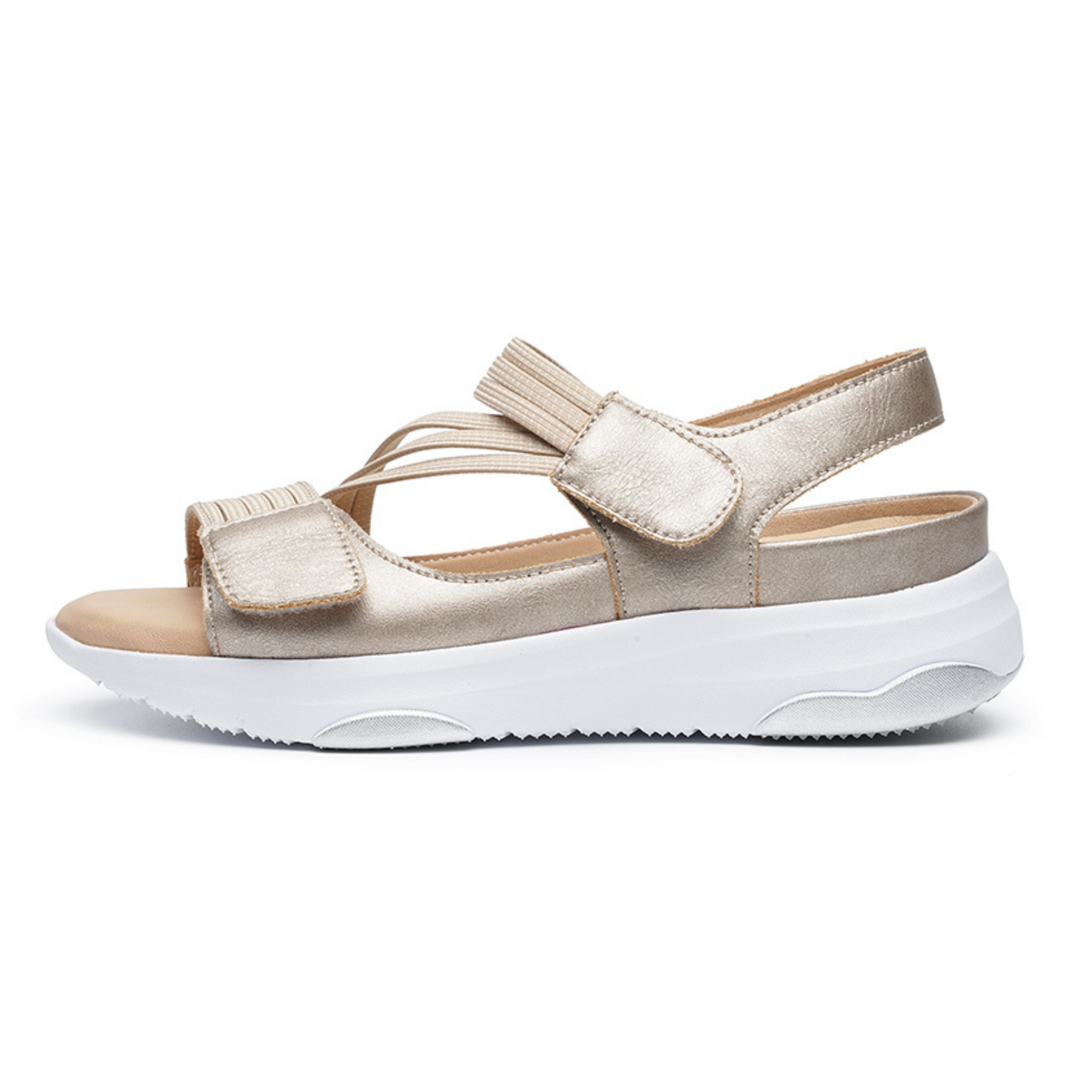 G Comfort Cross Strap Velcro Sandal S185