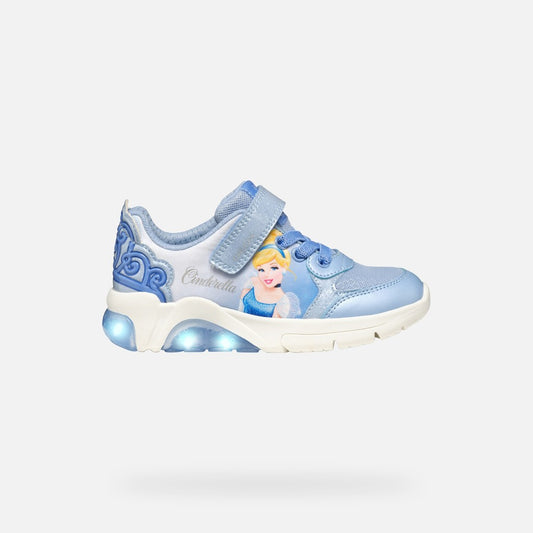 Geox Cinderella Lights Runner Fadinlight Blue J55M4C