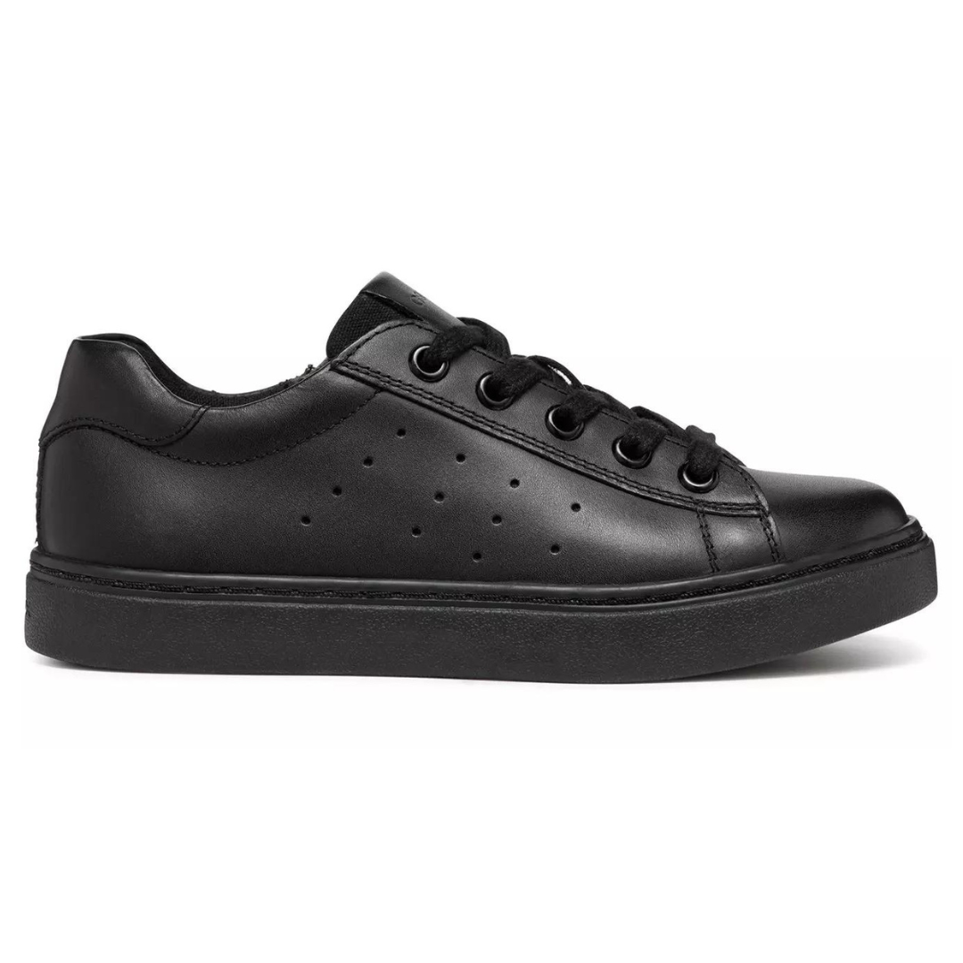 Geox Back to School Leather Nashik J45ECA