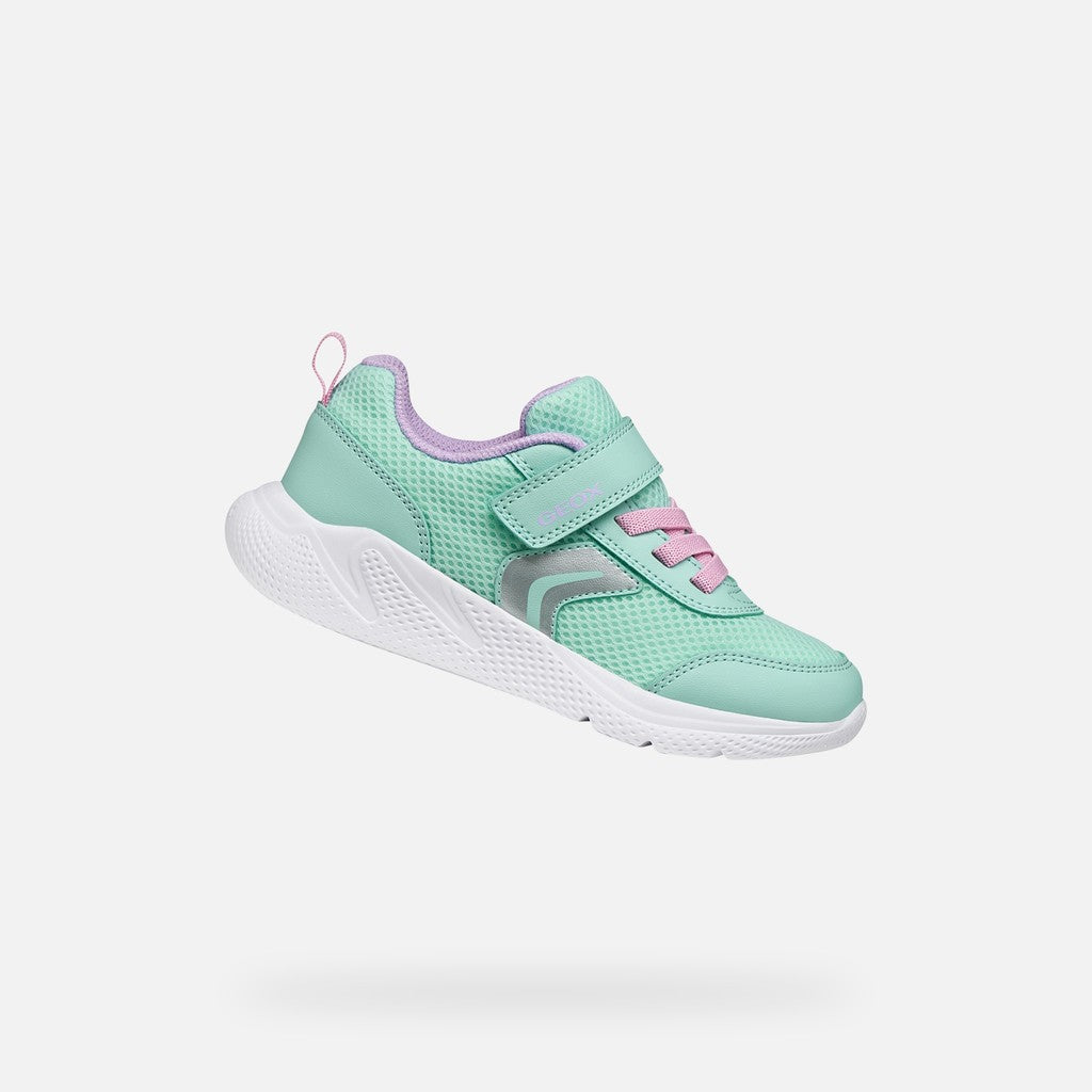 Geox Trainer Sprintye Mint Green Pink J36FWB