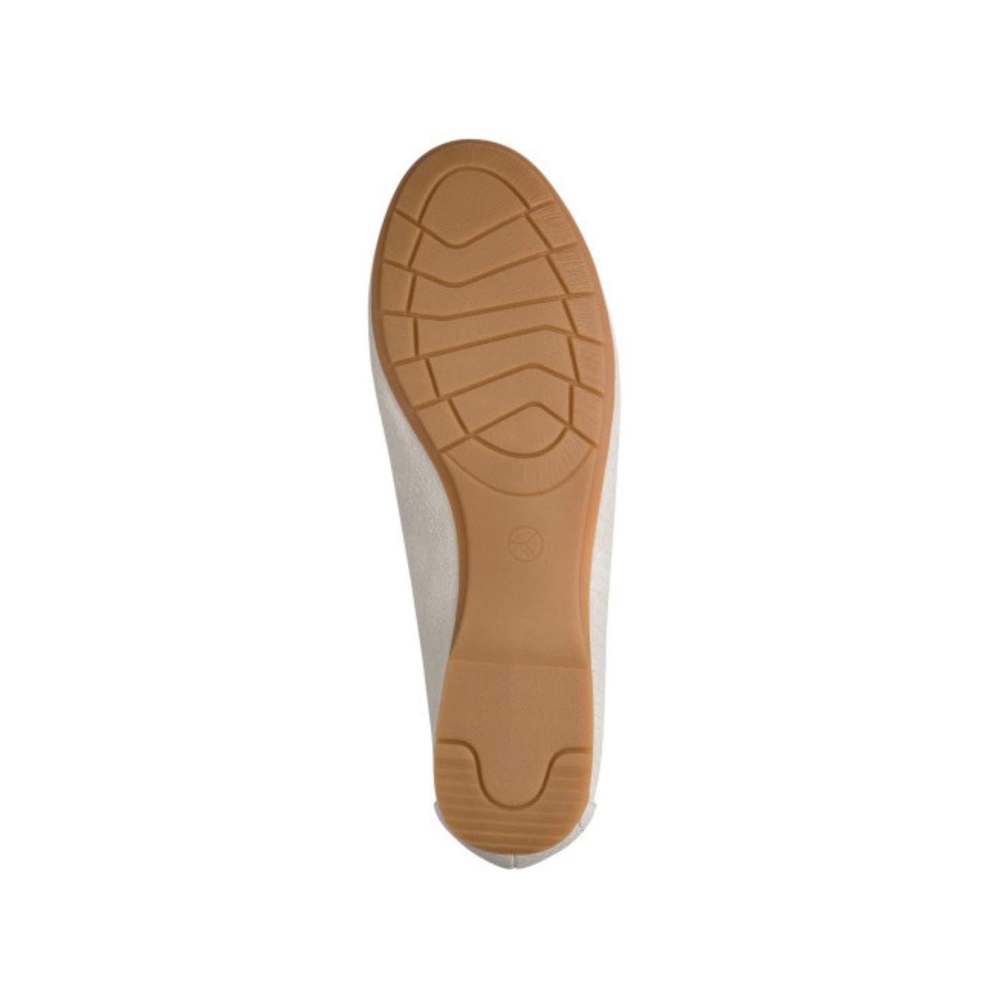 Jana Snake Print Ballerina Pumps - Beige