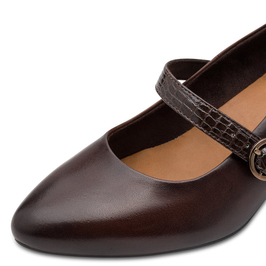 Jana Block Heel Mary Jane Shoe 22701-47