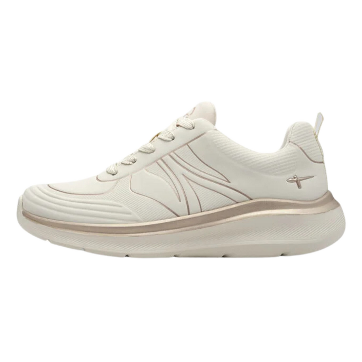 Tamaris Comfort Wide Fit Runner Off White Runner 83723-44