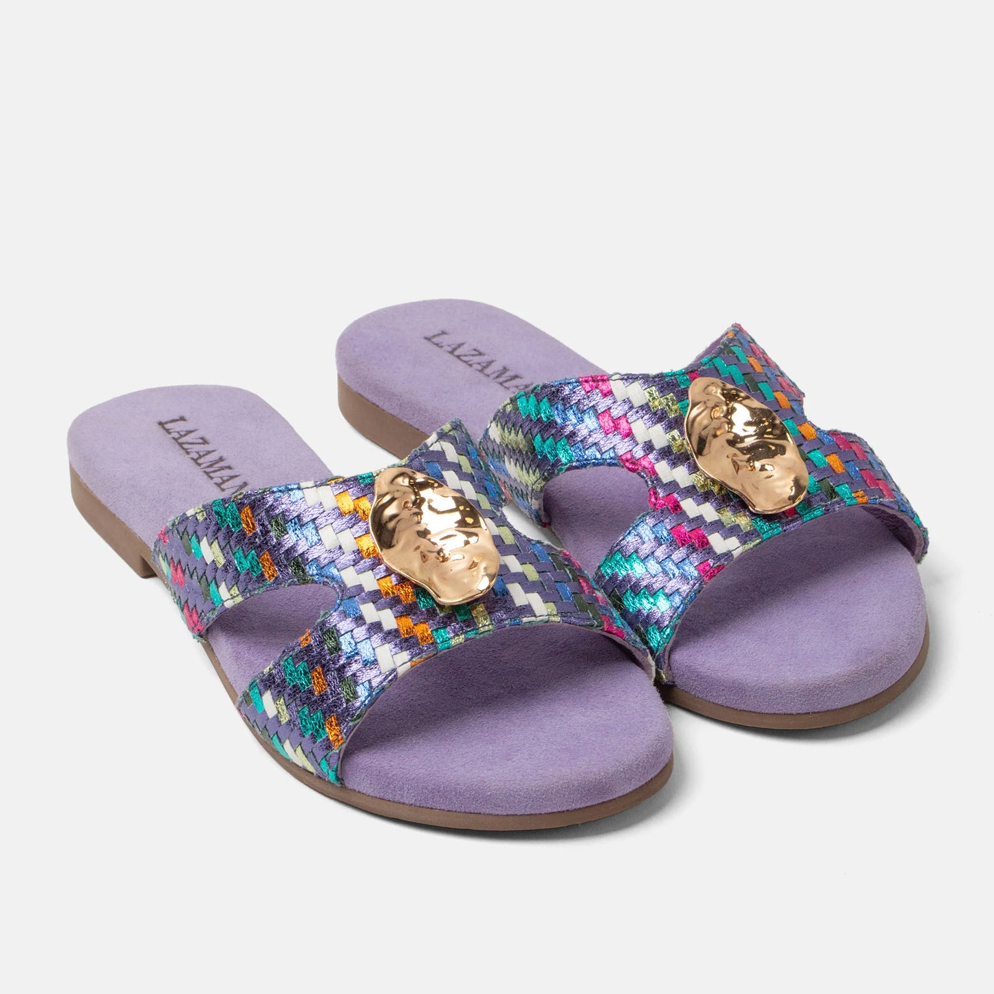 Lazamani Hailey Multi Coloured Sandal LA75942