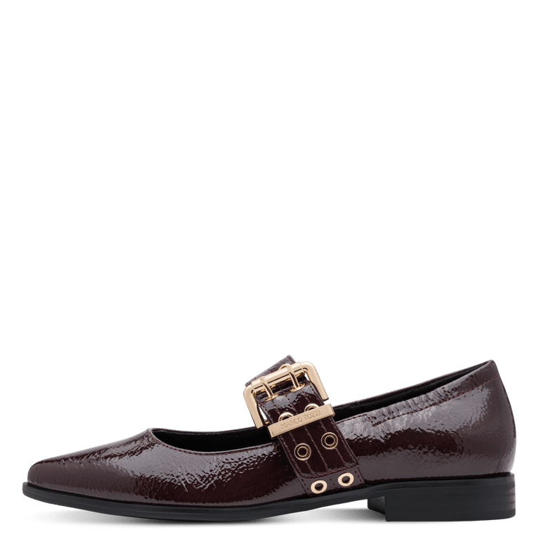 Marco Tozzi Mary Jane Strap Patent Pump Shoe 22128-45