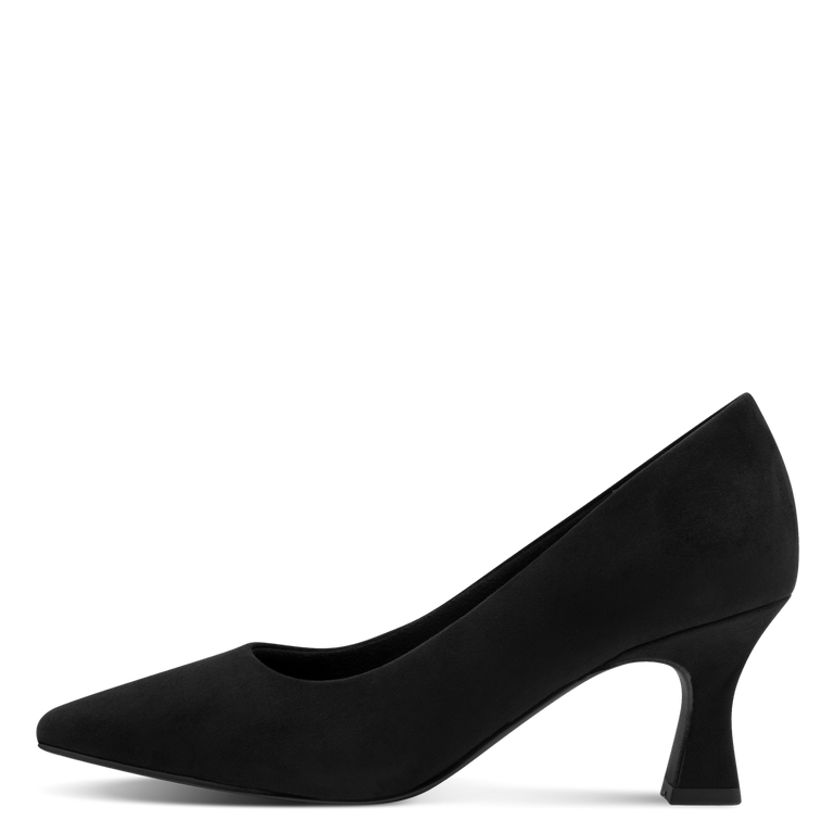 Marco Tozzi Pointed Toe Mid Heel Suede Shoe 22418-41