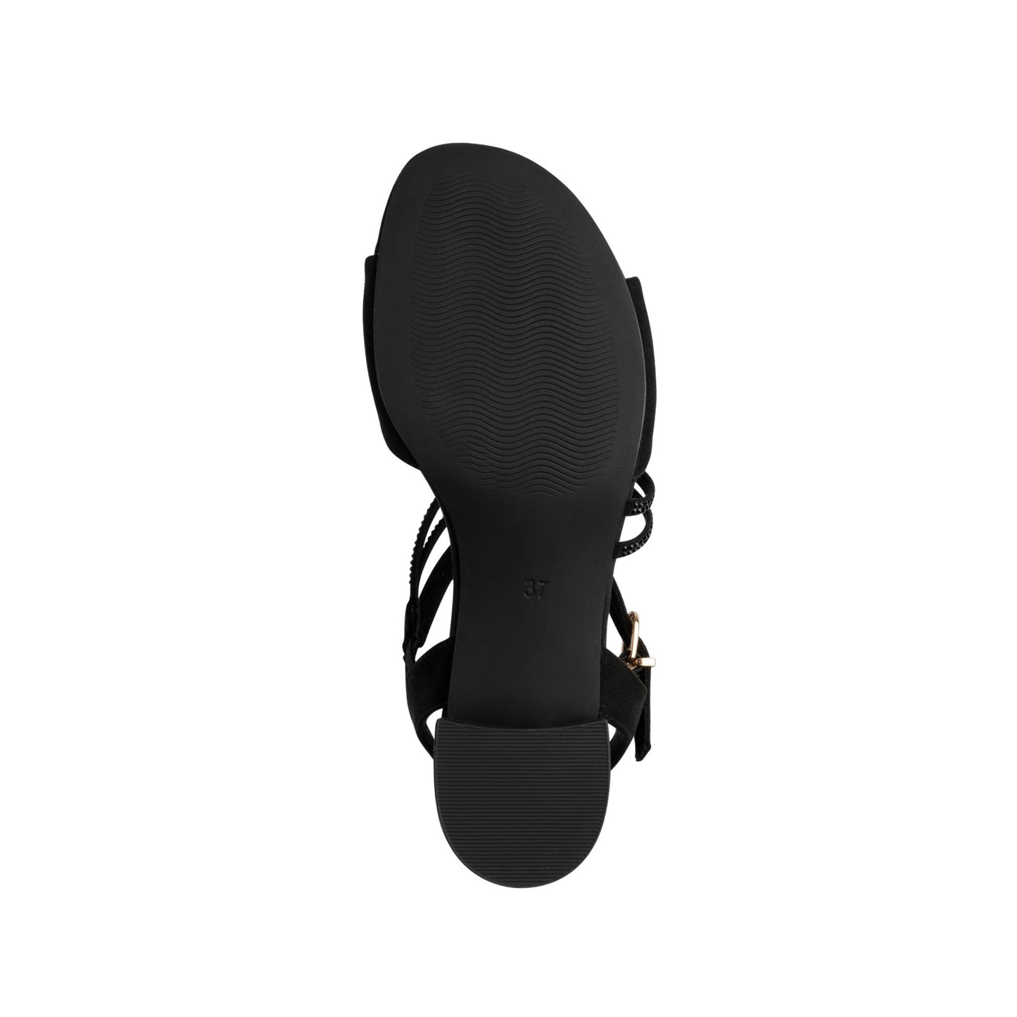 Marco Tozzi Low Block Heel Sandal with Diamand Detailing 28205-46