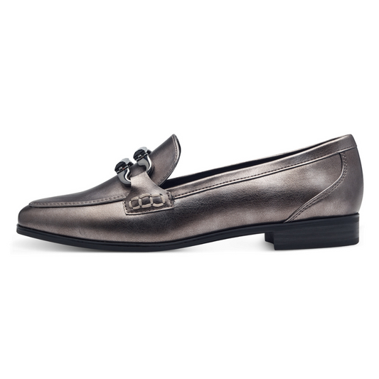 Marco Tozzi Loafer Metallic Gunmetal Grey 24237-43