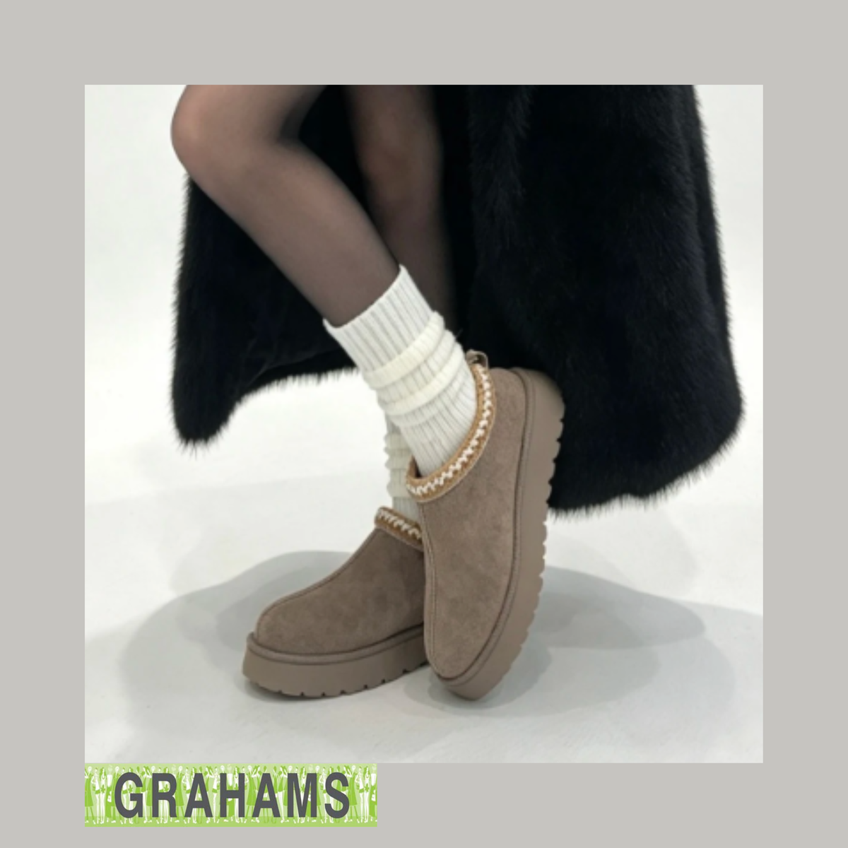 PFS Clog Slipper Mule Suede 5481