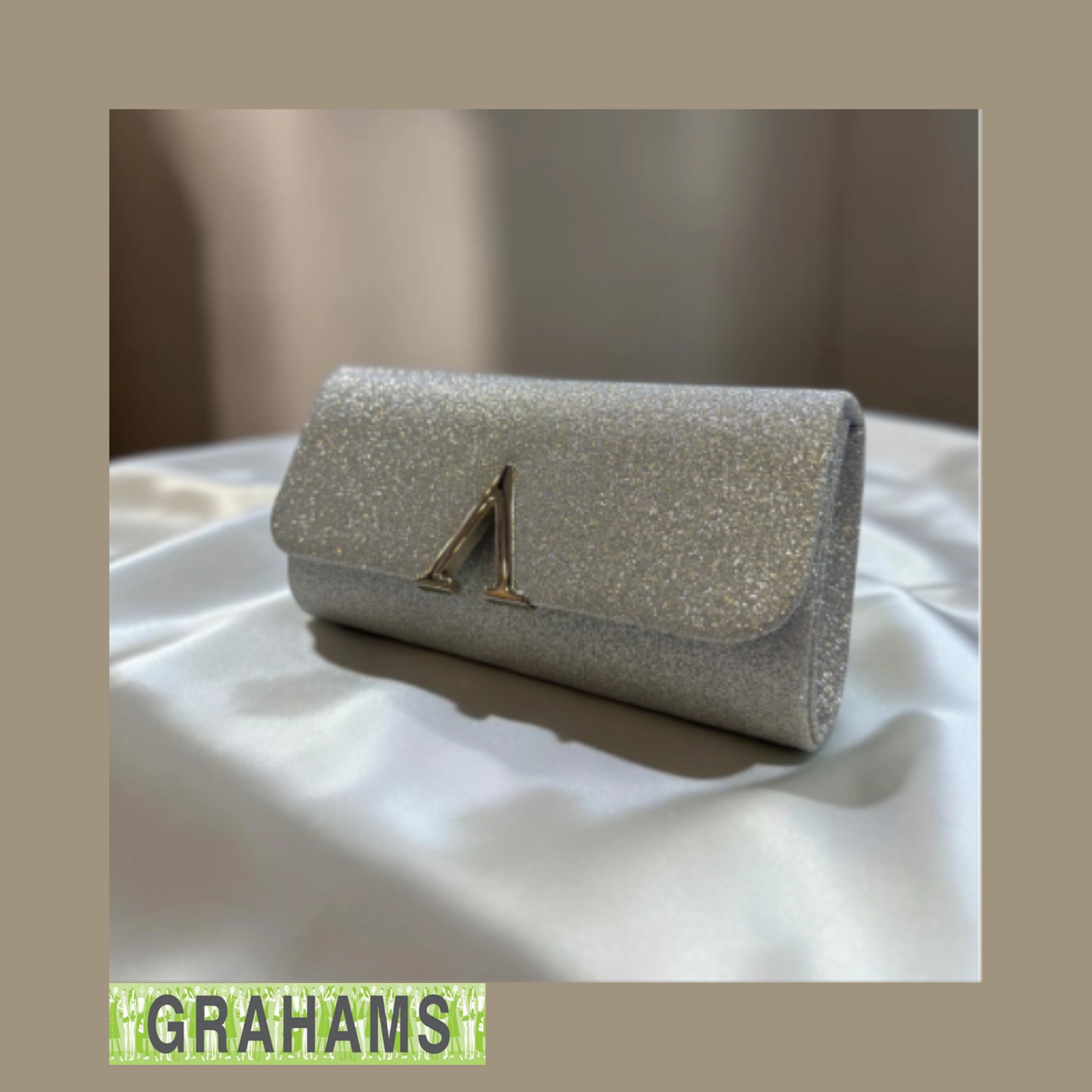 PFS Glittery Clutch Bag X156
