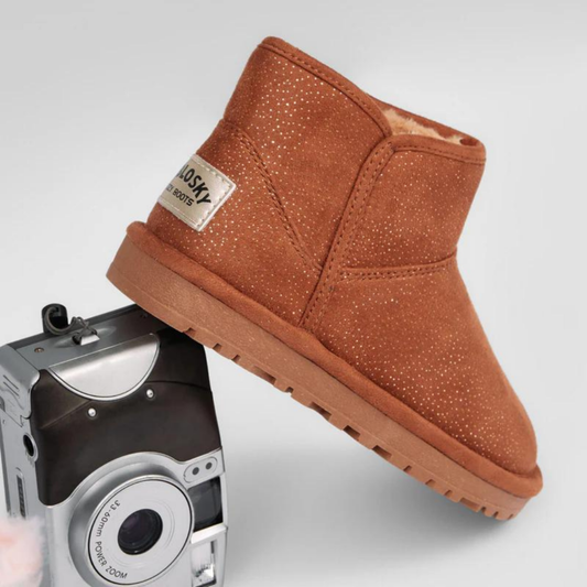 Pablosky Girls Fleece Lined Ankle Boot 978140