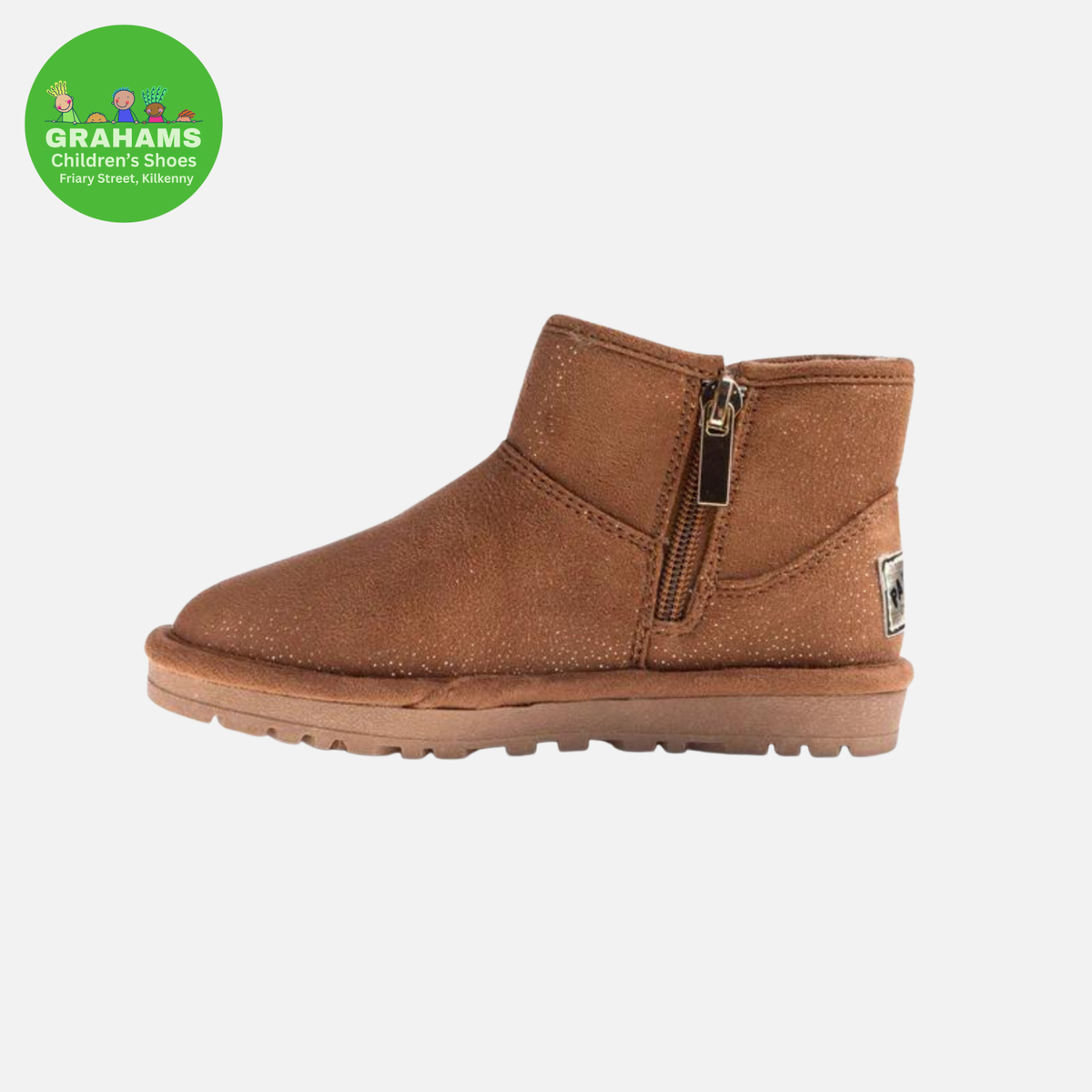 Pablosky Girls Fleece Lined Ankle Boot 978140