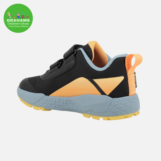 Primigi Waterproof Boys Trainer Black Orange 2419244