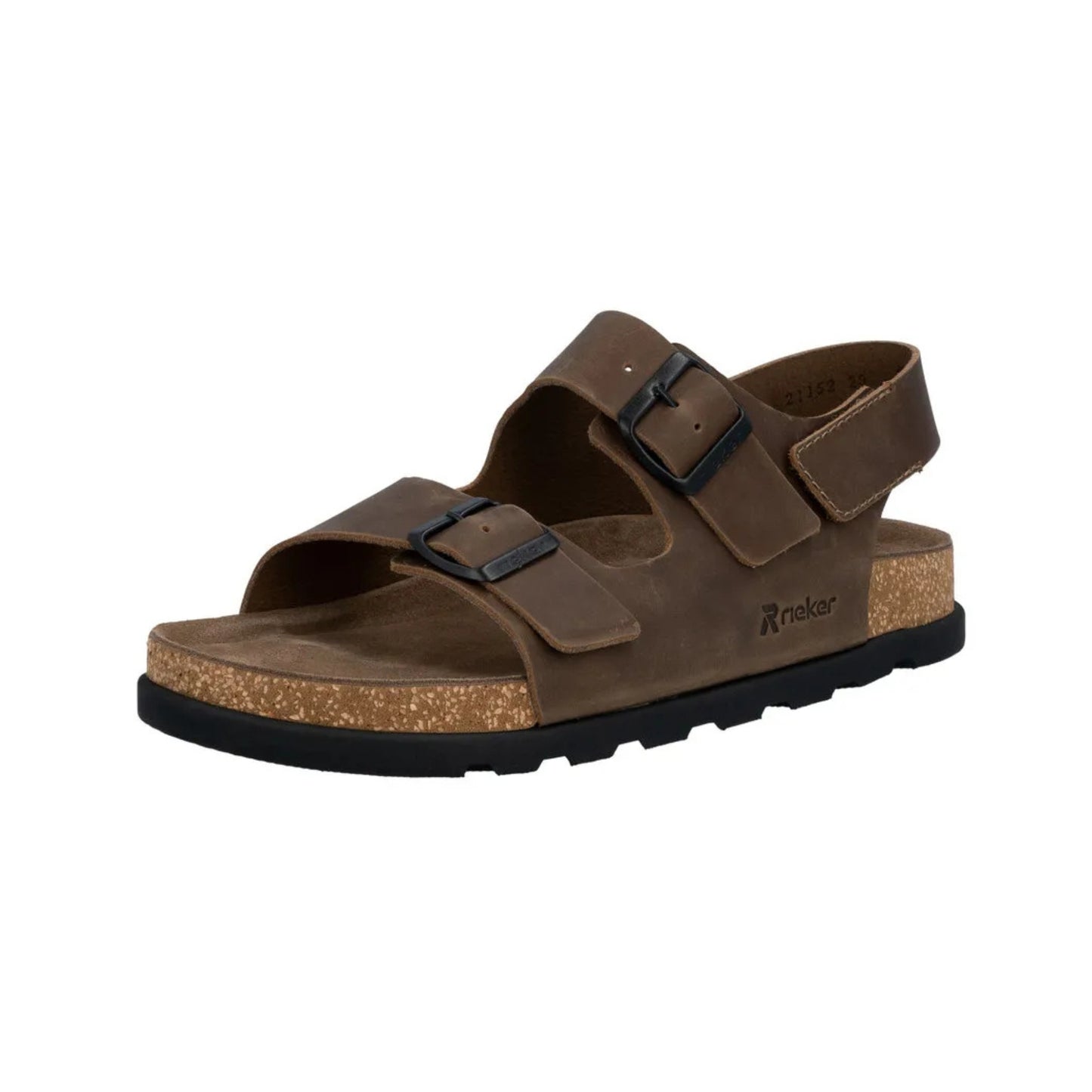 Rieker Mens Sandal Brown Tabak 21152-25