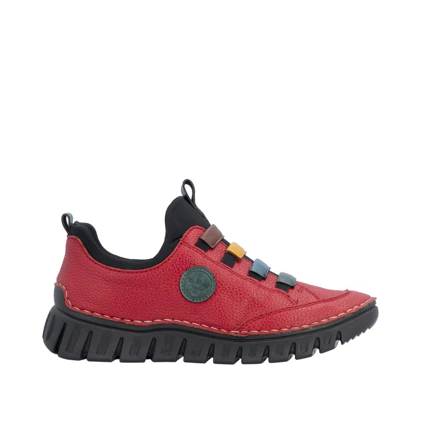 Rieker 57550-33 Ladies Flat Shoe