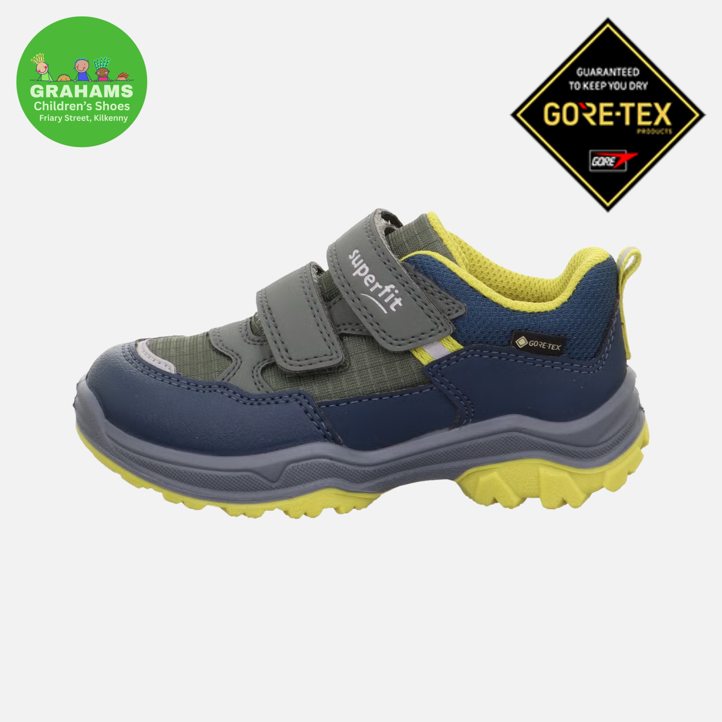 Superfit Jupiter Waterproof Blue Green Boys Runner 000052