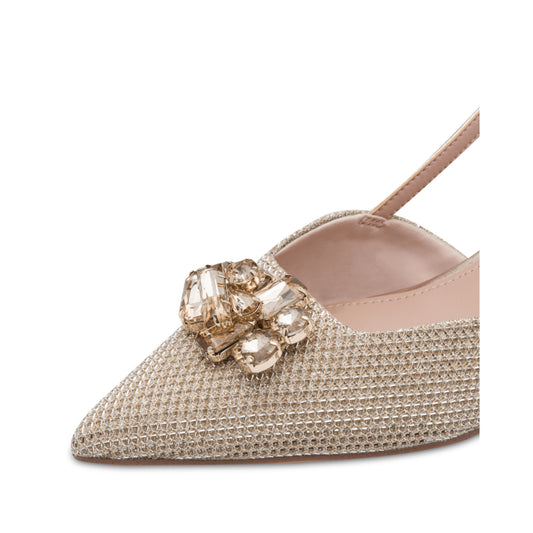 Tamaris Pointed Toe Kitten Heel Gemstone Shoes 29512-46