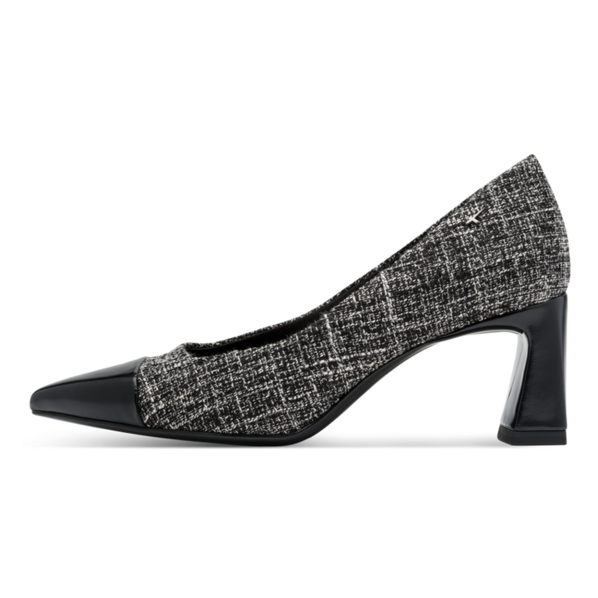 Tamaris Pointed Toe Chanel style Block Heel 22466-45