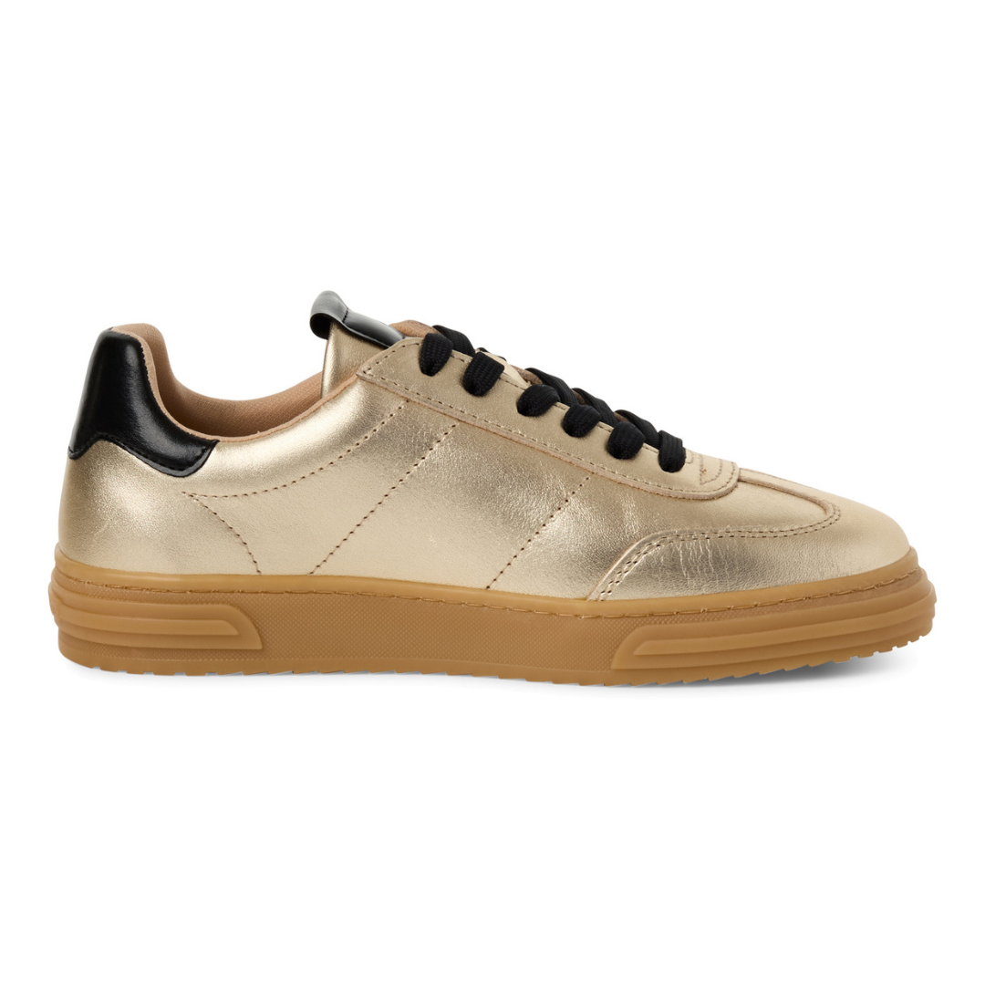 Tamaris Gold Black Trainer 23788-42