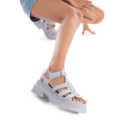 XTI Ladies Sandal Block Heel 142315