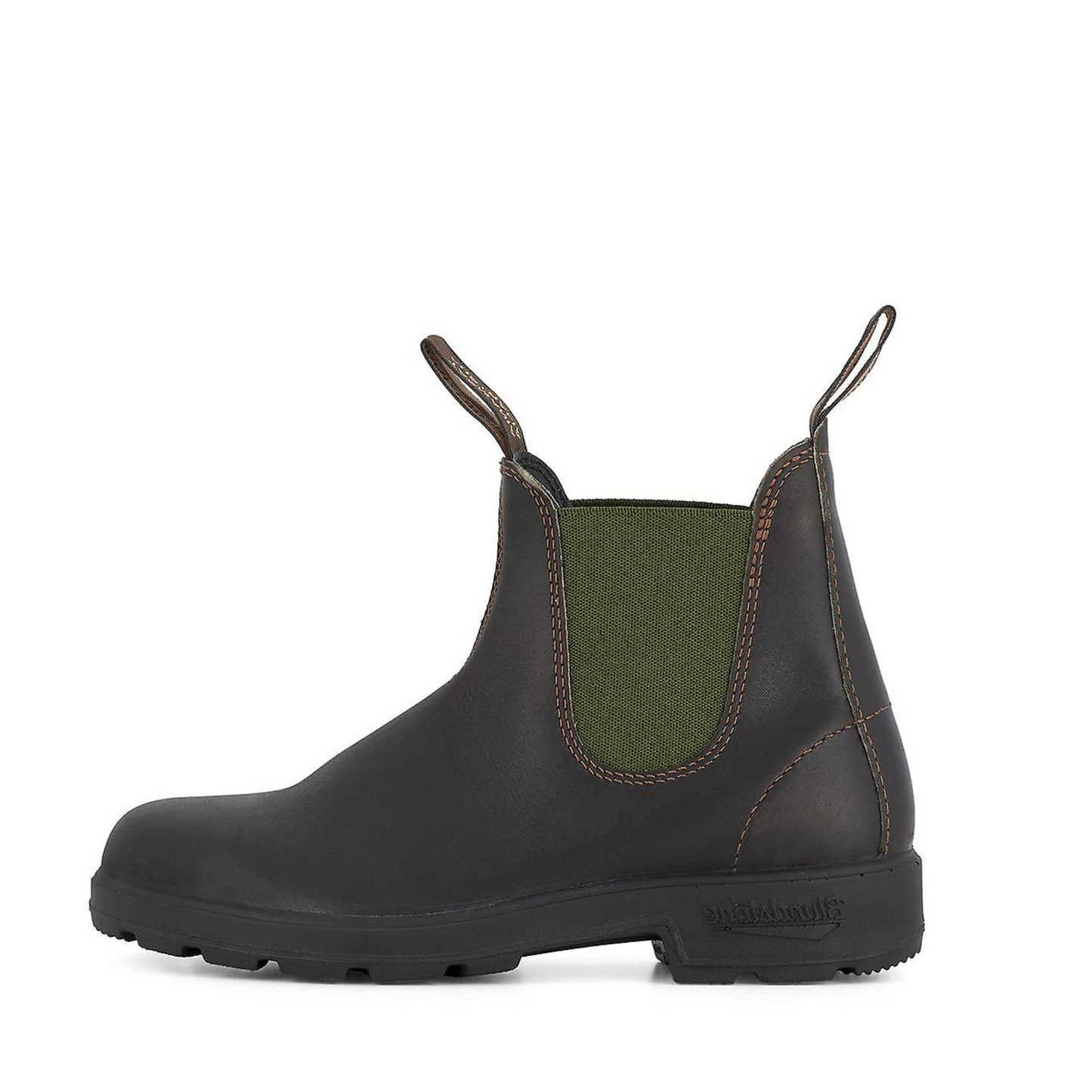 Blundstone Leather Chelsea Boot - 519 - Brown Green Gusset