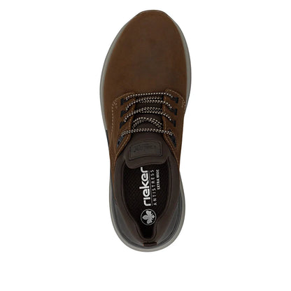 Rieker Mens Slip On Faux Lace Shoe 06050-14