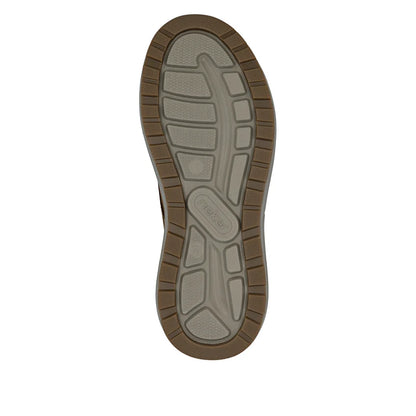 Rieker Mens Slip On Faux Lace Shoe 06050-14