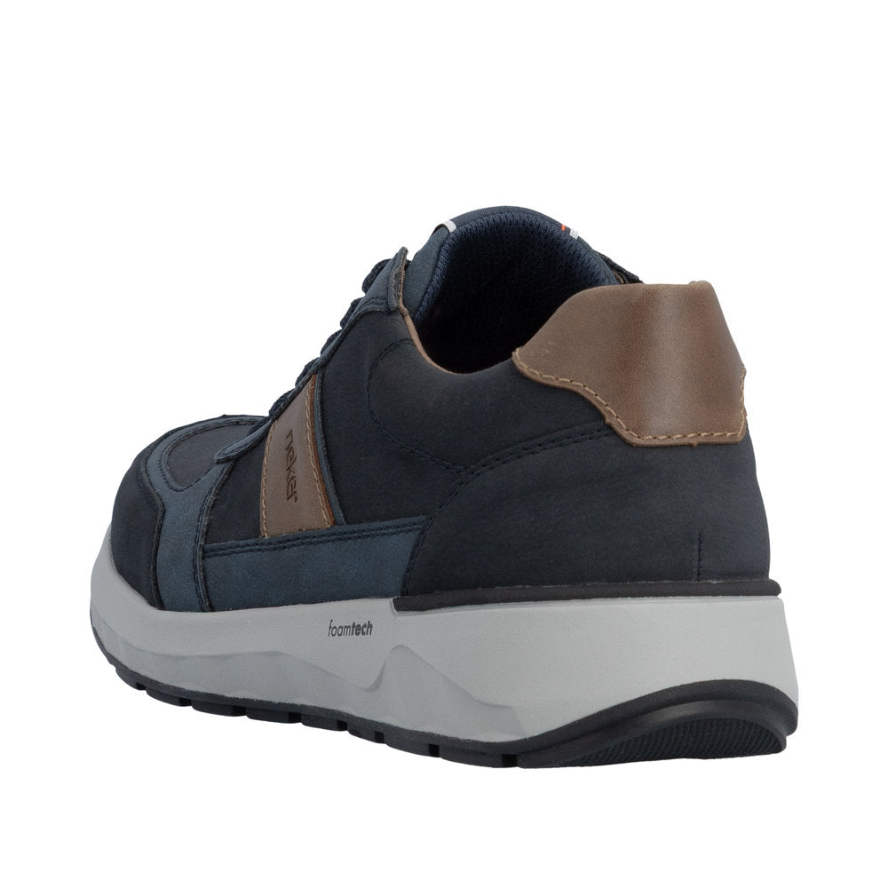 Rieker Wide Fitting Men's Trainer Zipper Closure 11505