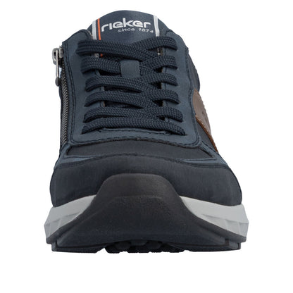 Rieker Wide Fitting Men's Trainer Zipper Closure 11505