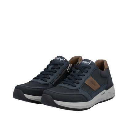 Rieker Wide Fitting Men's Trainer Zipper Closure 11505