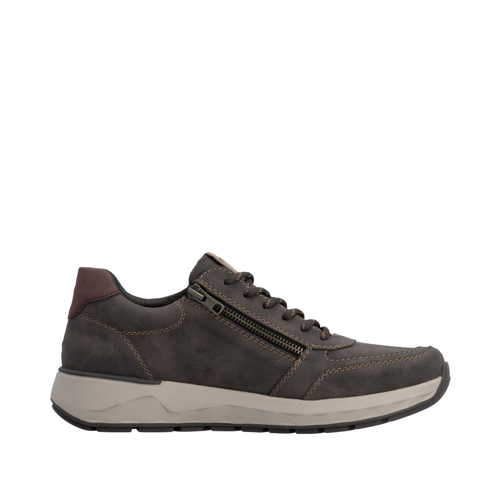 Rieker Wide Fitting Men's Trainer Zipper Closure 11505