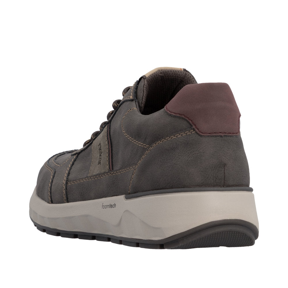 Rieker Wide Fitting Men's Trainer Zipper Closure 11505
