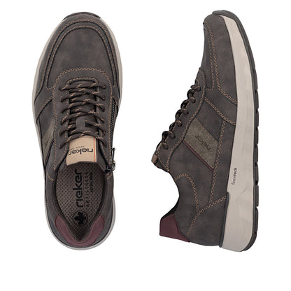 Rieker Wide Fitting Men's Trainer Zipper Closure 11505