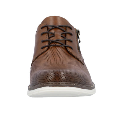 Rieker Men's Lace Up Tan Dress Shoe 14412