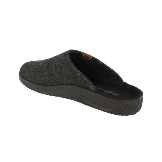 Rohde Mens Clog Slipper Fleece Wool 2782