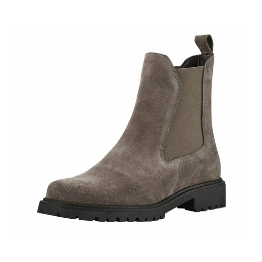 Tamaris Chelsea Boot Taupe Suede  25427-41