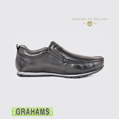 Dubarry AV8 Kobe Black Slip On School Shoe