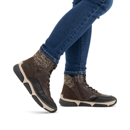 Rieker Laced Boot 45956