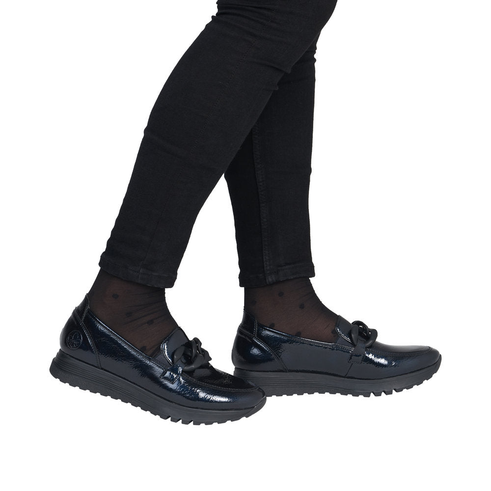 Rieker Classic Patent Loafer 49051