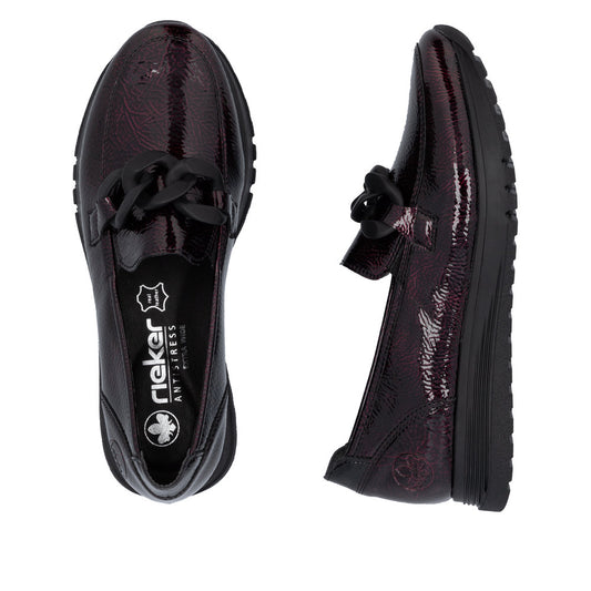 Rieker Classic Patent Loafer 49051