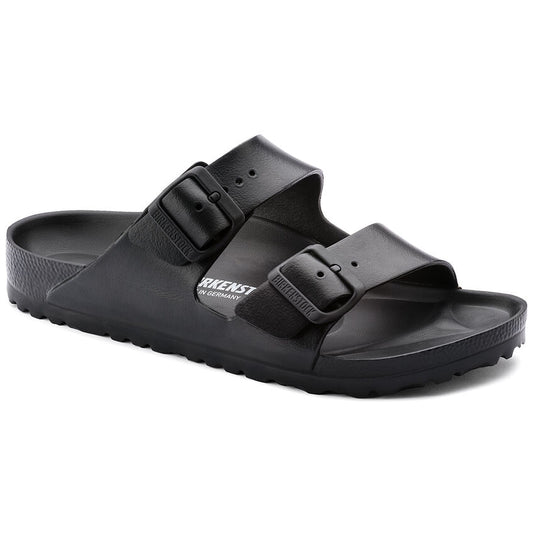 Birkenstock Mens Arizona  Two Strap EVA Sandals - Black