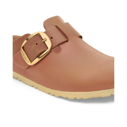 Birkenstock Boston Big Buckle Tan Gold