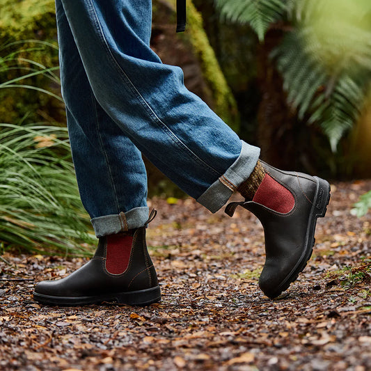 Blundstone Leather Chelsea Boot - 1918 - Brown Terracotta Orange