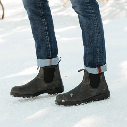 Blundstone Leather Chelsea Boot - 587 - Rustic Black